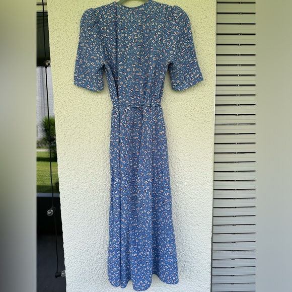 Rouje Gabin Blue dress FR36 - Picture 9 of 9